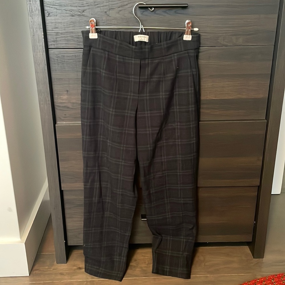 Aritzia/Babaton Plaid Trousers